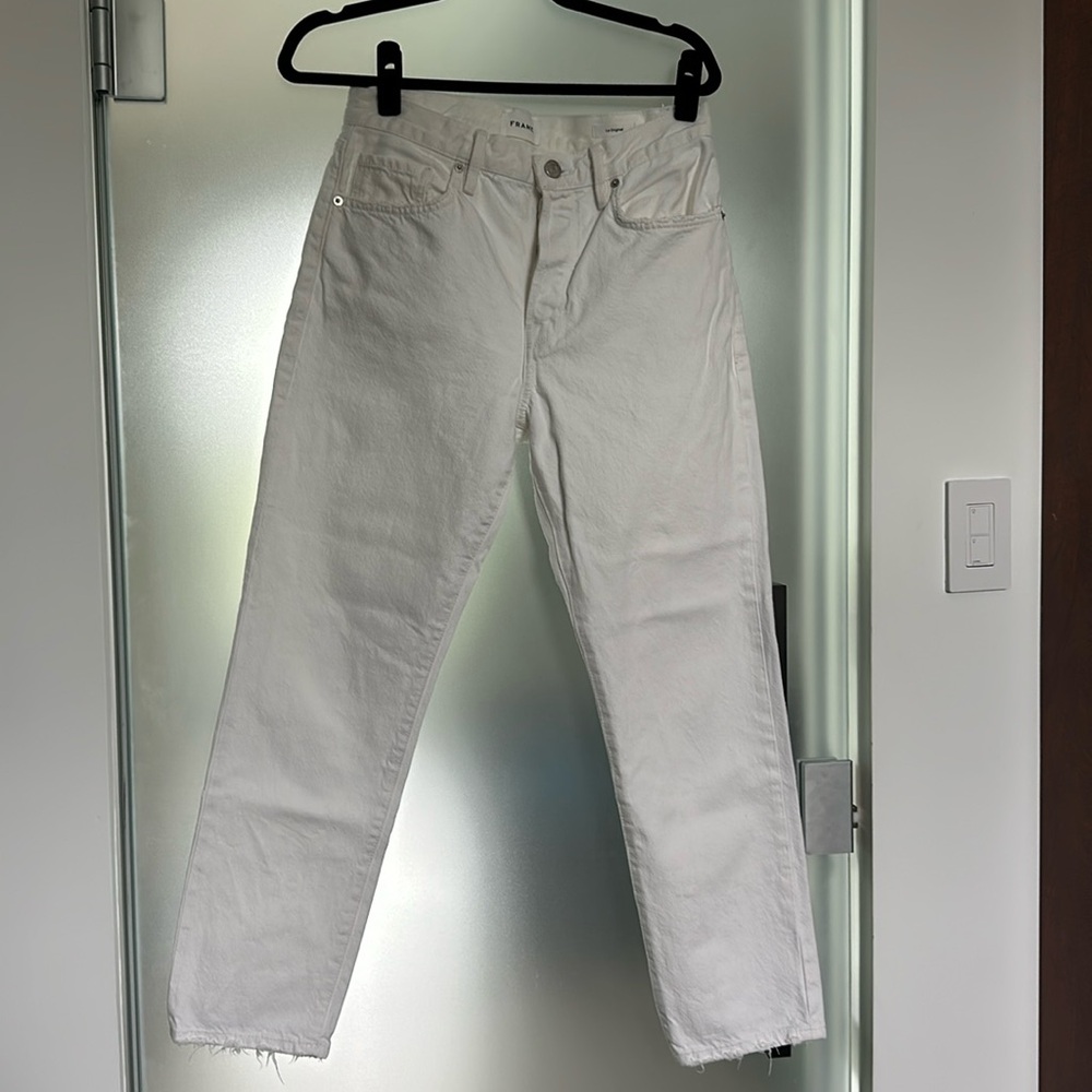 FRAME WHITE JEANS